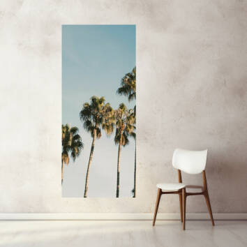 Фото Картина на полотні дерев'яний підрамник - Пальми (Вузький)