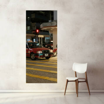 Фото Картина, що світиться, на полотні алюмінієвий підрамник - Фіат (Вузький)