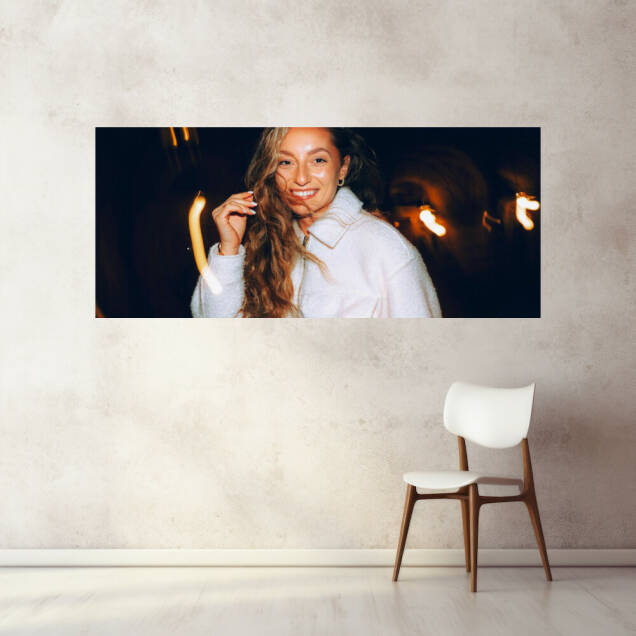 Фото Картина на стекле - Тітка (Панорама)