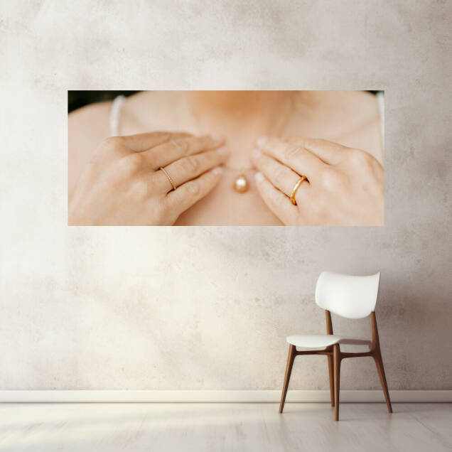 Фото Картина на полотні алюмінієвий підрамник - Кулон (Панорама)