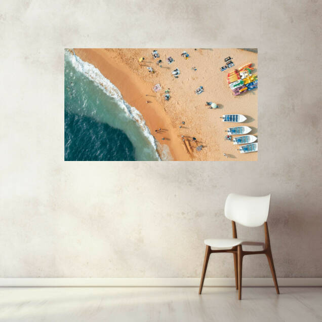 Фото Картина на склі - Пляж (Альбом)