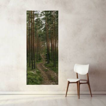 Фото Картина на стекле - Картина лесного пейзажа (Вузький)